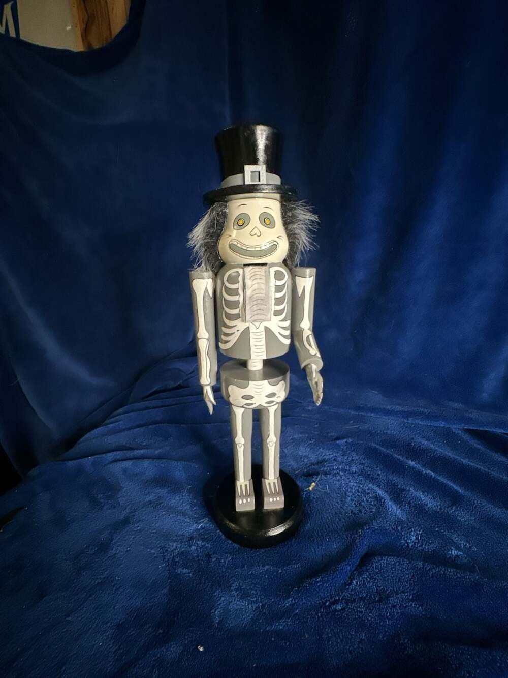 HomeGoods Halloween Skeleton Nutcracker with Top Hat